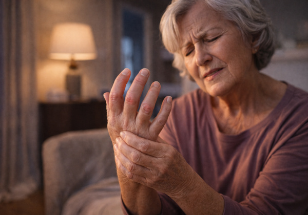 hand joint stiffness older adults