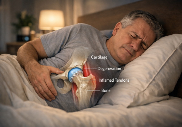 hip pain when sleeping on side after 50
