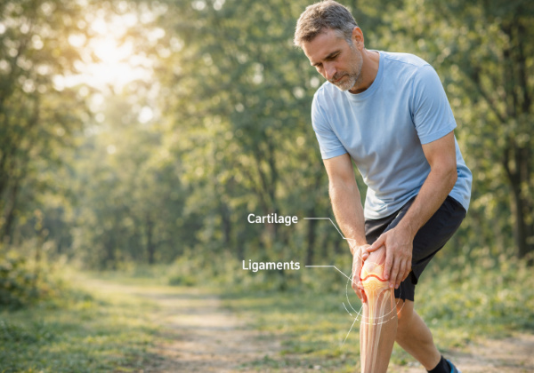 can walking help knee pain