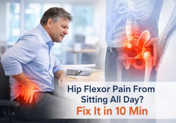 hip flexor pain from sitting all day