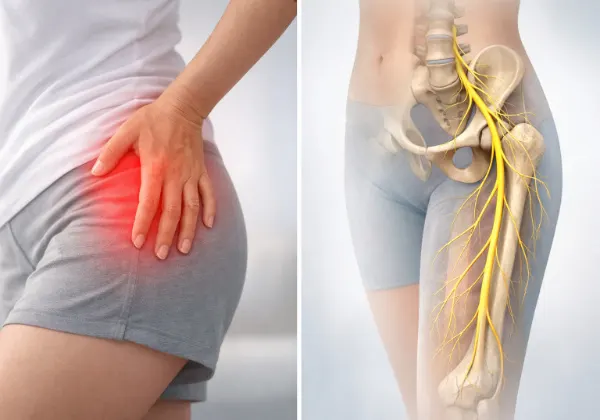 hip pain radiating down leg to knee