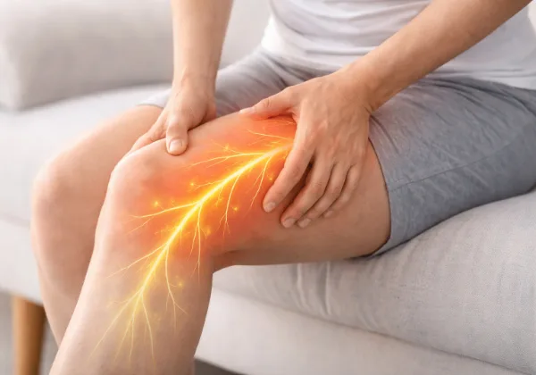 hip pain radiating down leg to knee
