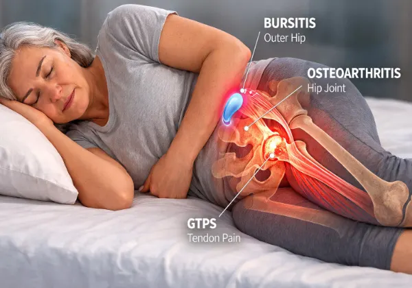 hip pain when sleeping on side after 50