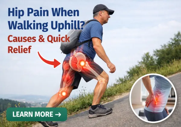 hip pain when walking uphill