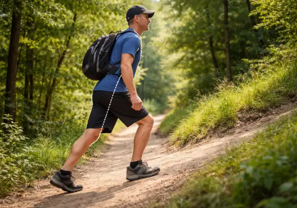 hip pain when walking uphill