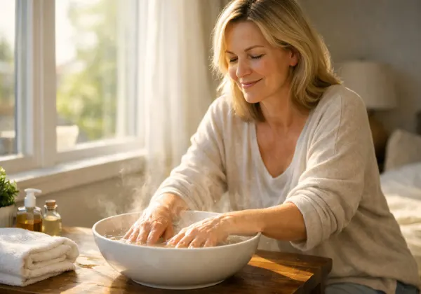 waking up with stiff hands and fingers