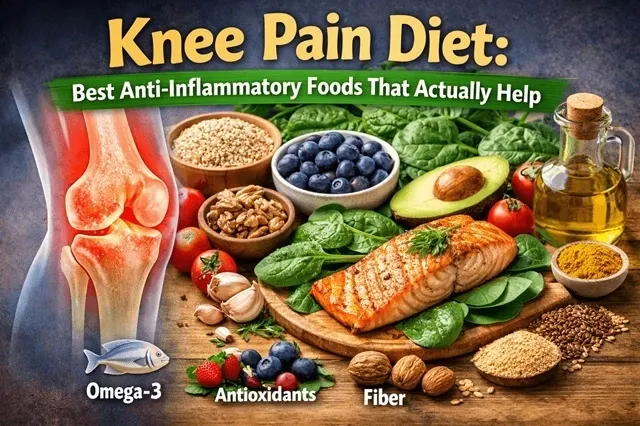 Knee Pain Diet - Best Anti-Inflammatory Foods