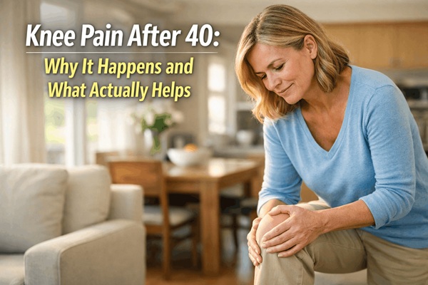 Knee pain after 40