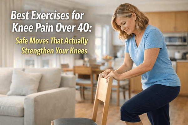 best exercises for knee pain over 40