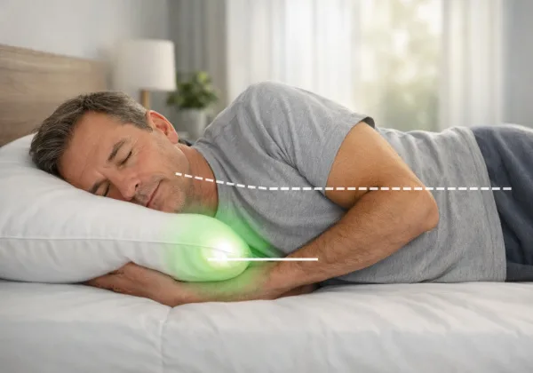best pillow for shoulder pain side sleeper