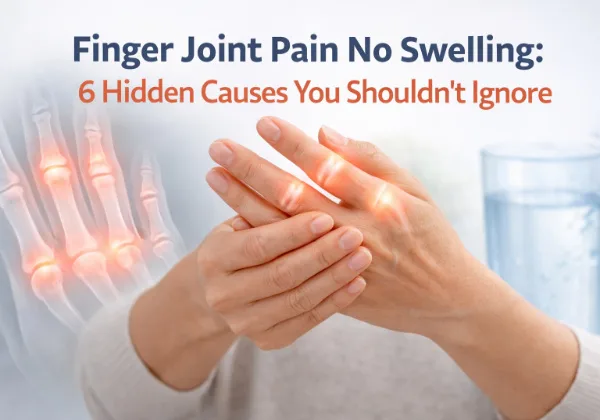 finger joint pain no swelling