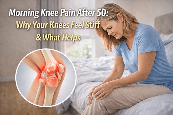 Morning Knee Pain After 50: Why Your Knees Feel Stiff & What Helps