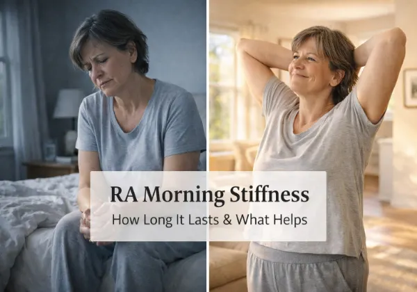 rheumatoid arthritis morning stiffness how long