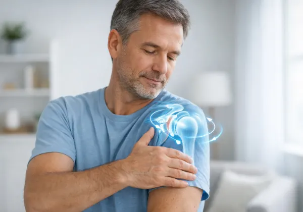 shoulder clicking when rotating arm