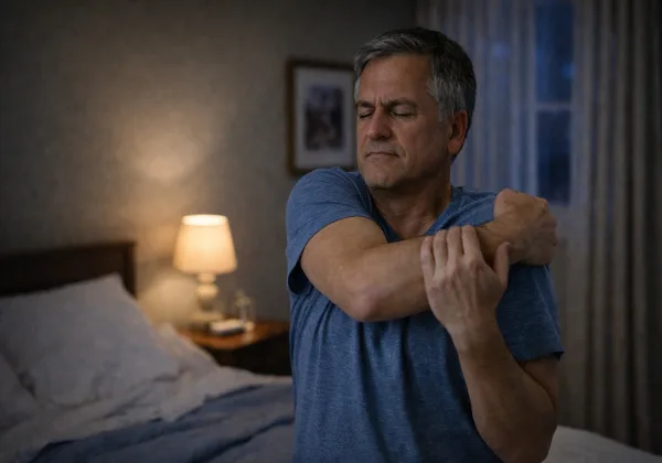 shoulder pain at night can't sleep