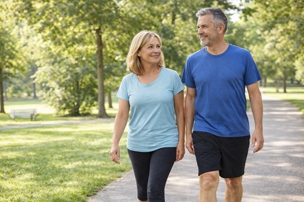 walking exercise for knee health after 50