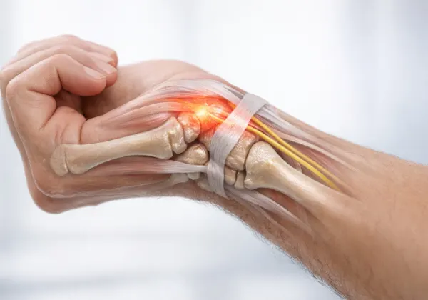 wrist pain when bending wrist back