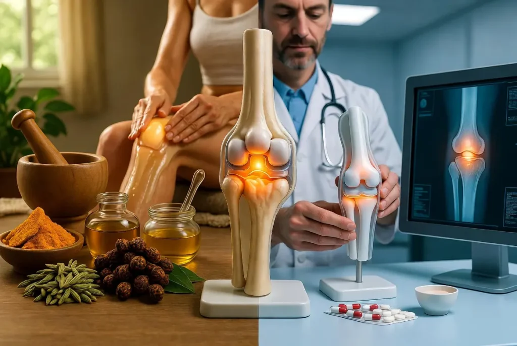 Ayurveda vs allopathic treatment for arthritis