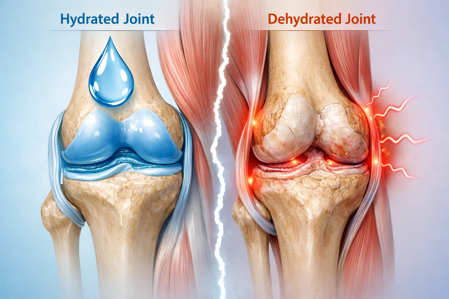 can dehydration cause joint pain