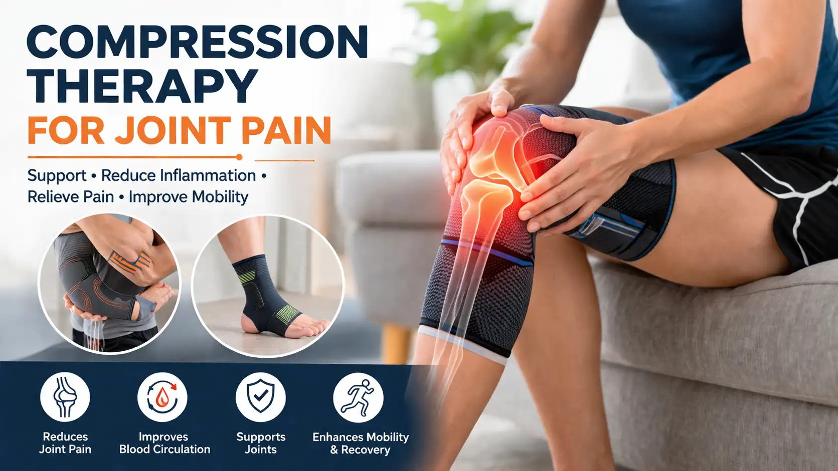 compression therapy for joint pain