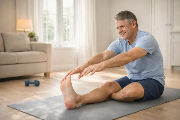 hip pain radiates down leg after 50