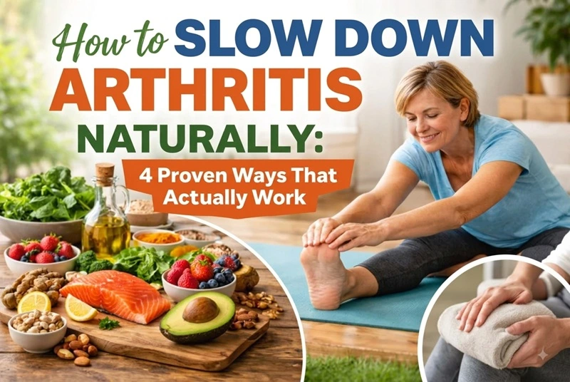 how to slow down arthritis naturally
