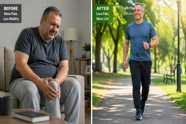 how weight affects joint pain