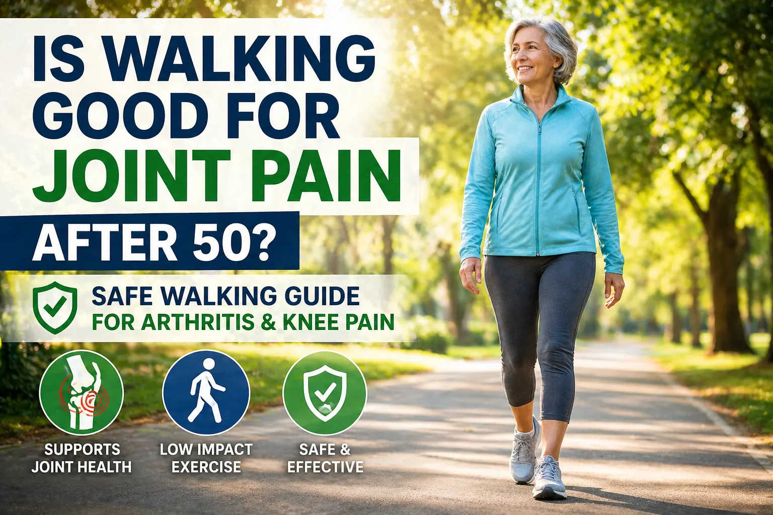 is walking good for joint pain