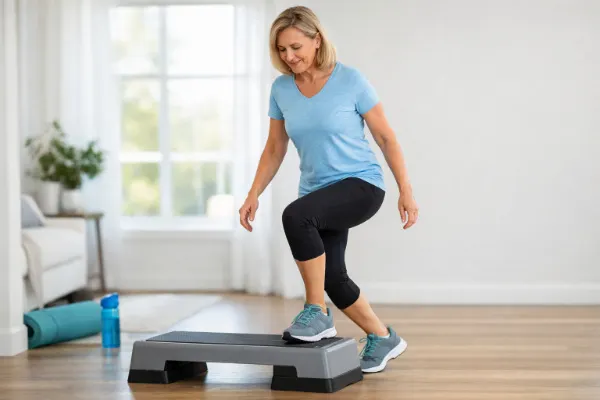 knee pain walking downstairs after 50