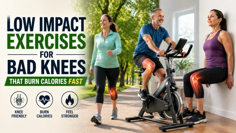 low impact exercises for bad knees