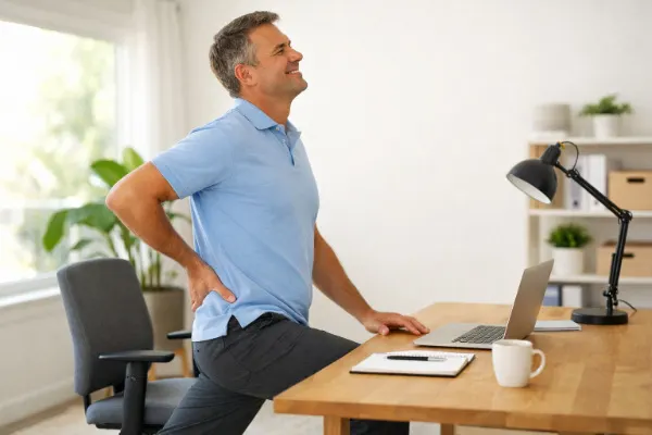 lower back pain after sitting all day