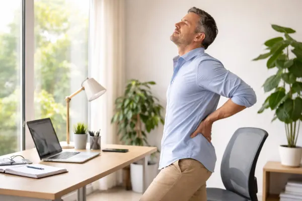 lower back pain after sitting all day