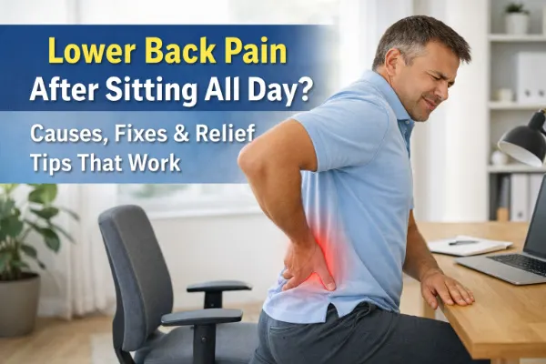 lower back pain after sitting all day