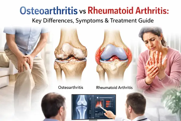 osteoarthritis vs rheumatoid arthritis