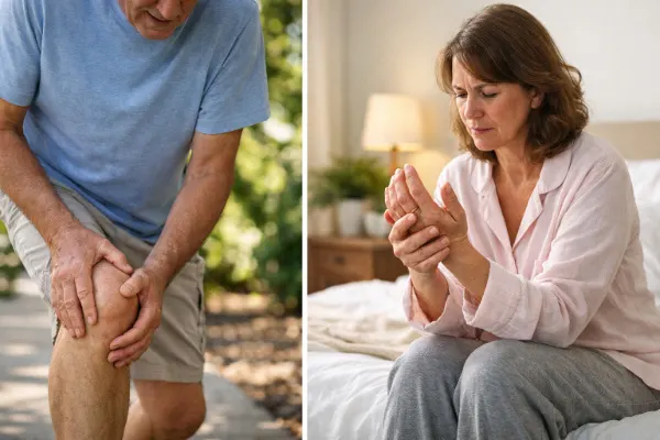 osteoarthritis vs rheumatoid arthritis