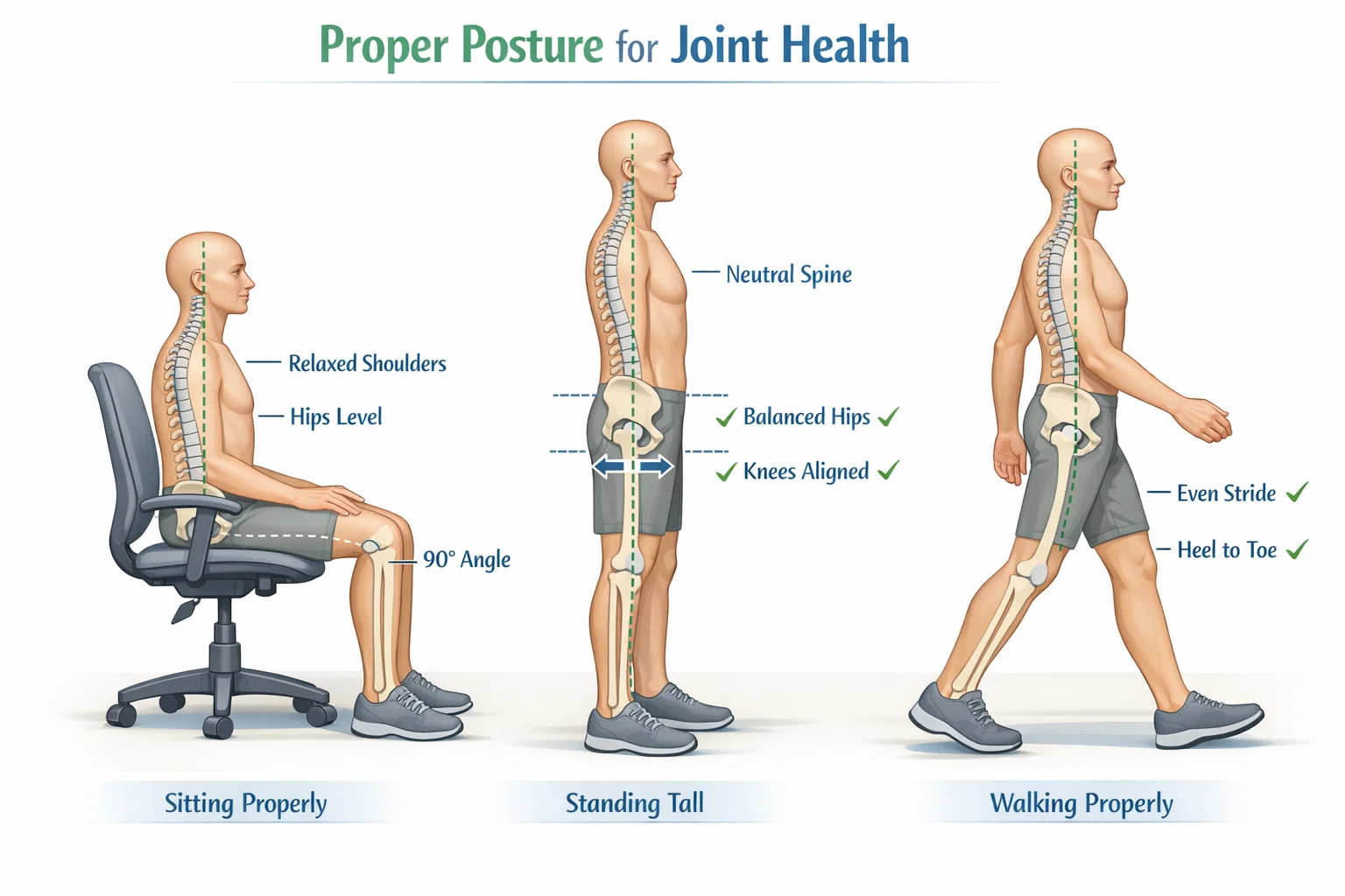proper posture for joint health