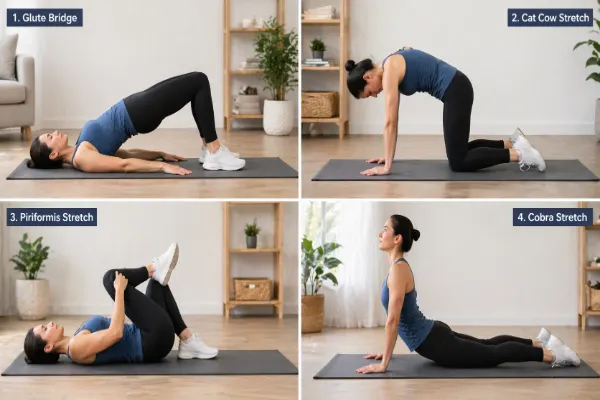 sciatica pain relief exercises at home