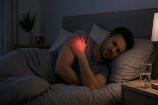 shoulder pain at night