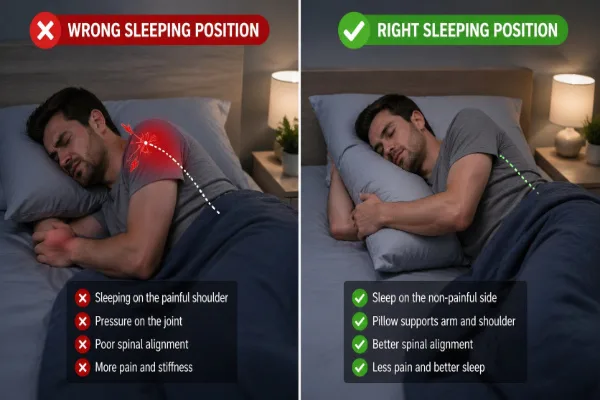 shoulder pain at night