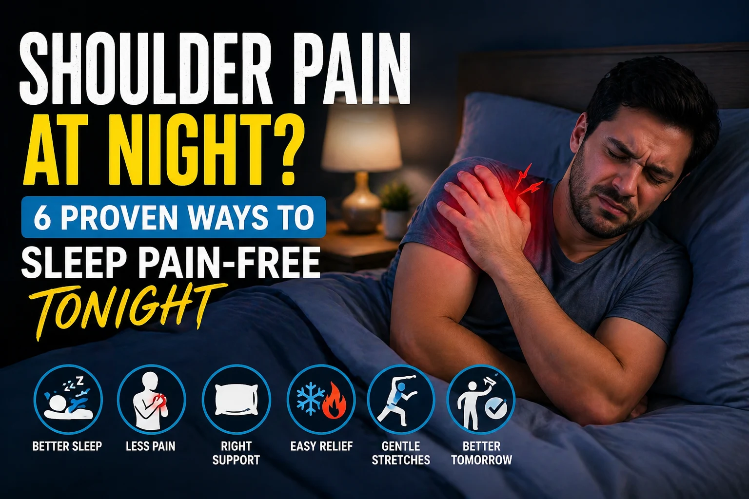 shoulder pain at night