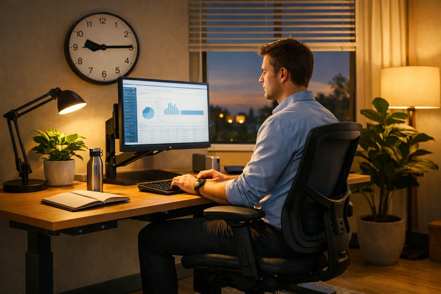 sitting posture for long hours during work