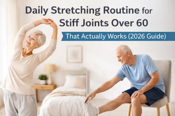 stretching routine for stiff joints over 60