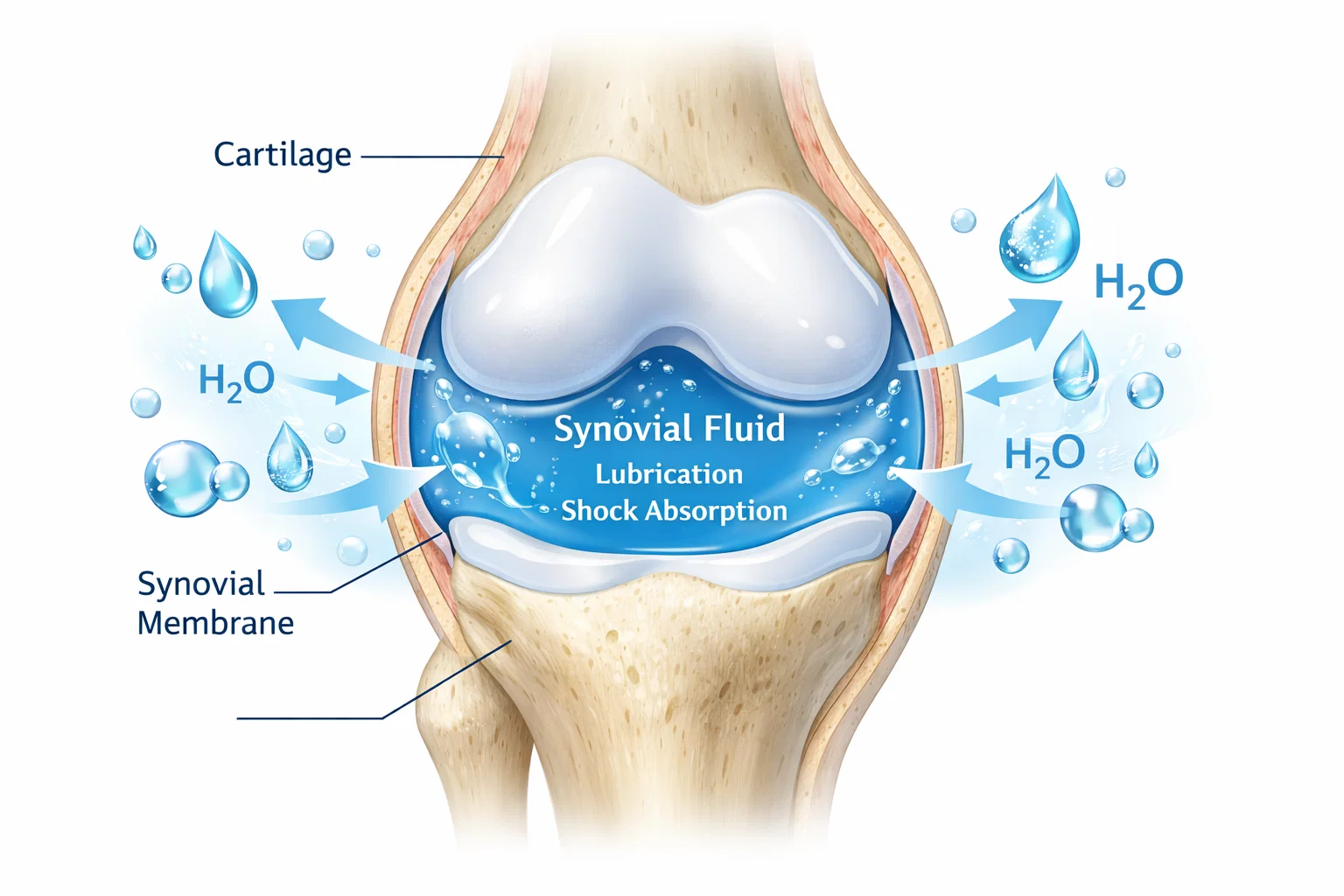 synovial fluid function and hydration