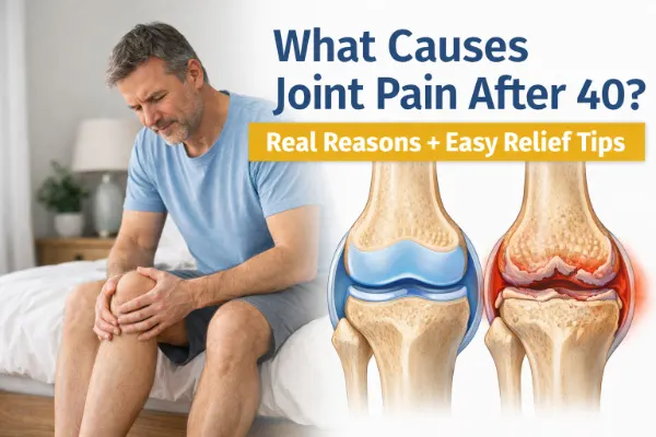 what causes joint pain after 40