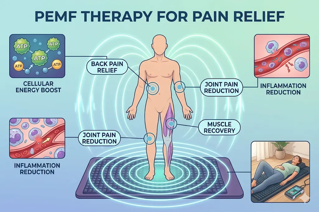 PEMF therapy for pain relief