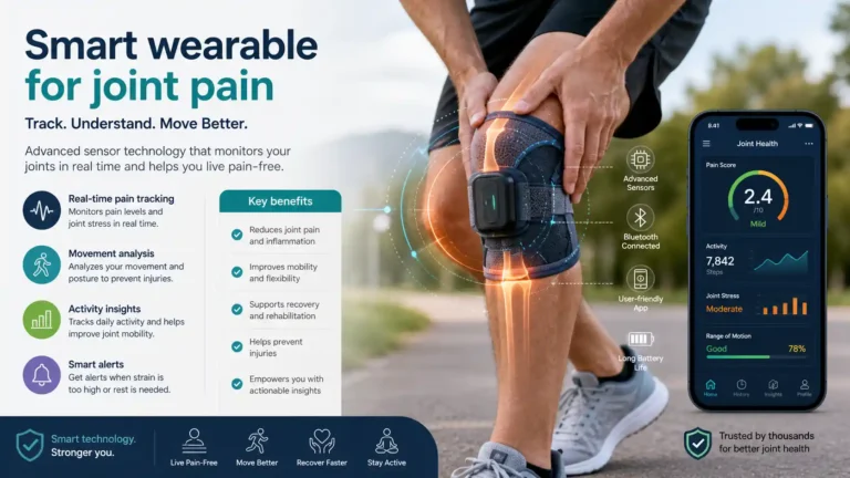 Smart wearable for joint pain