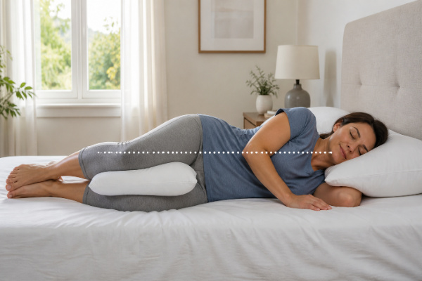 best sleeping position for joint pain