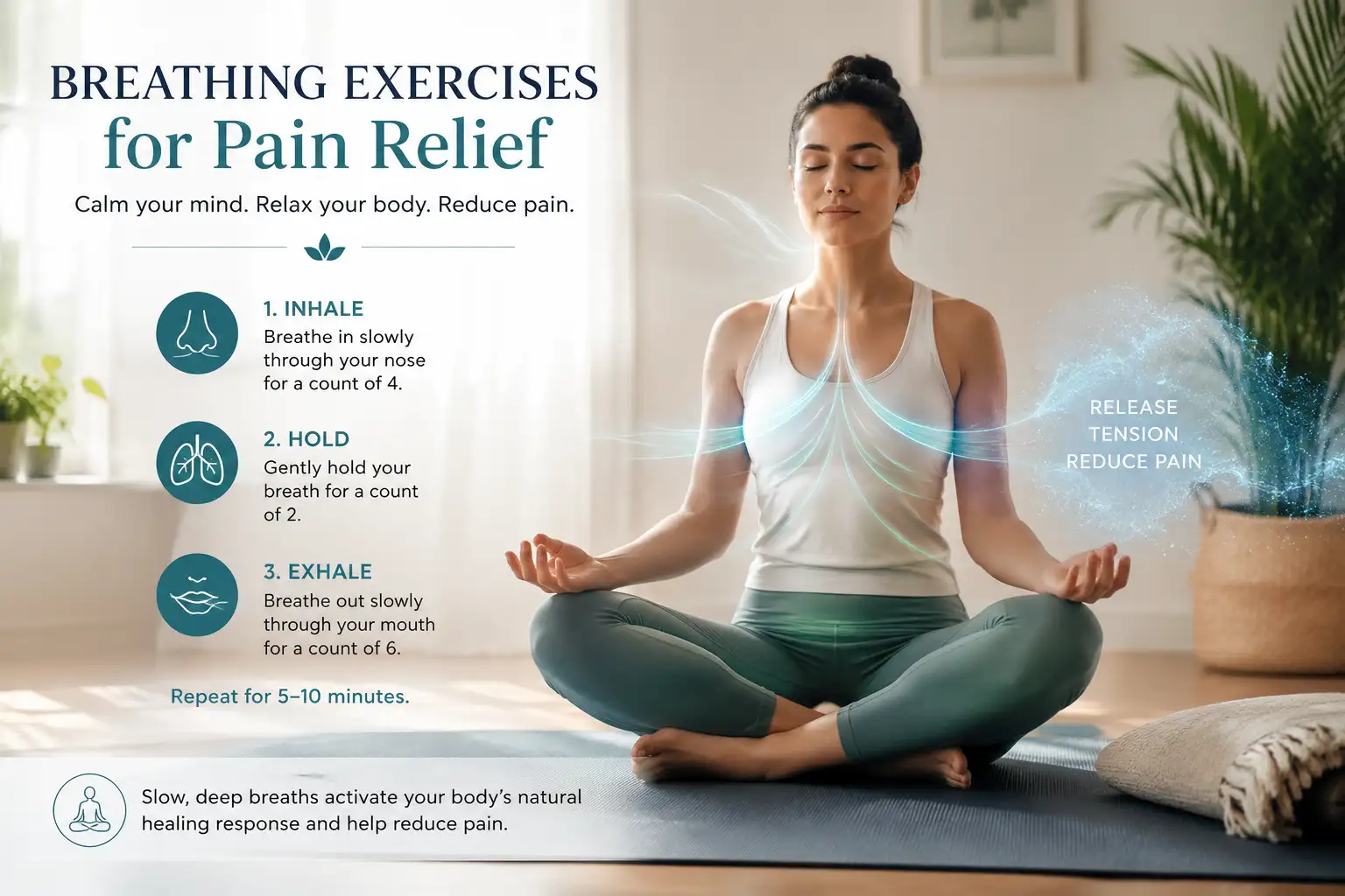 breathing exercises for pain relief
