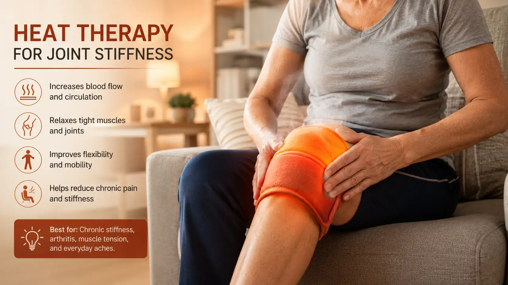 heat therapy for joint stiffness