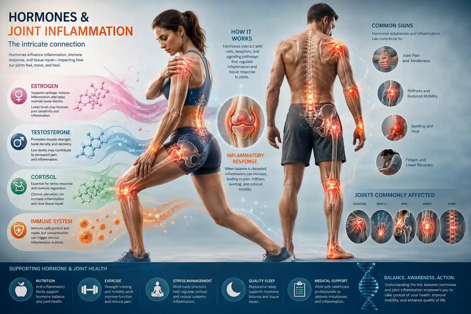 hormones and joint inflammation